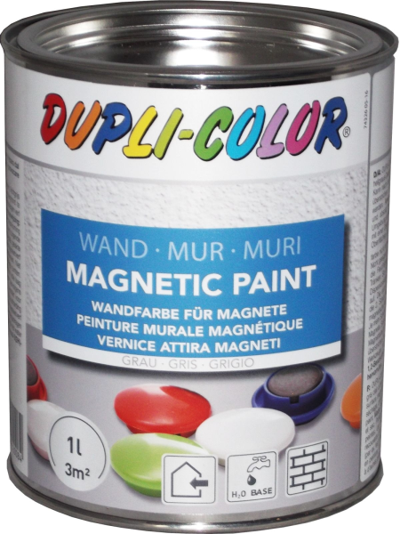 1L DUPLI-COLOR Magnetic Paint hellgrau Magnetfarbe