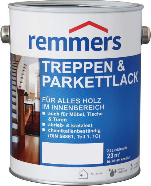 2,5L Remmers Treppen+Parkettlack farblos SDGl