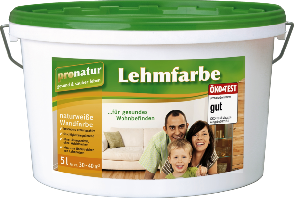 5 Liter pronatur Lehmfarbe
