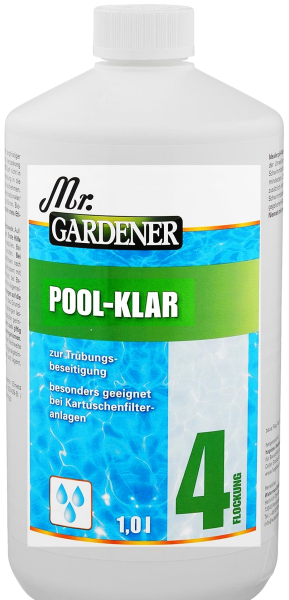 1L Mr.Gardener Pool Klar Flockungsmittel
