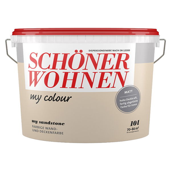 10L Schöner Wohnen My Colour Wandfarbe My Sandston