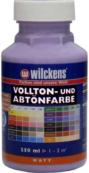 250ml WILCKENS Vollton- und Abtönfarbe violett