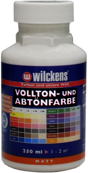 250ml WILCKENS Vollton- und Abtönfarbe weiß