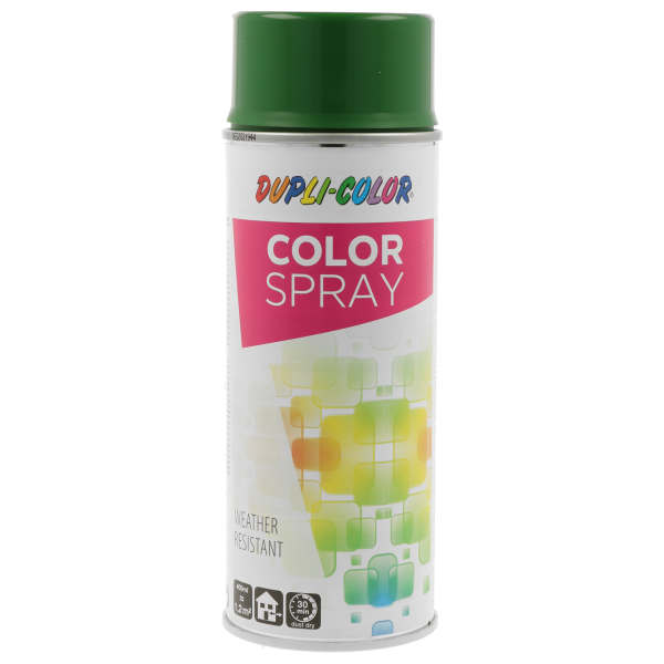 400ml DUPLI-COLOR Sprühlack Color Spray Laubgrün RAL 5010 glänzend,