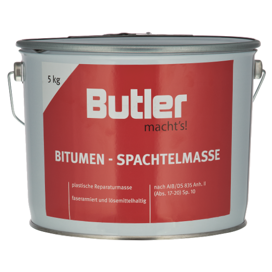 5kg Butler Bitumen-Spachtelmasse lösemittelhaltig