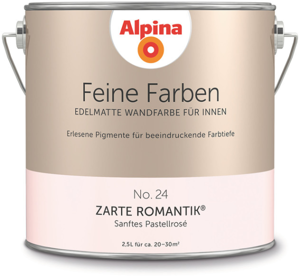 2,5L ALPINA Feine Farben Zarte Romantik No.24