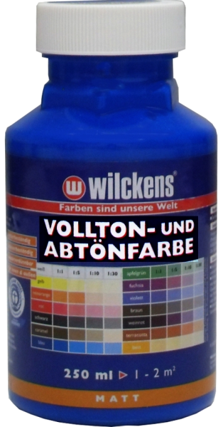 250ml WILCKENS Vollton- und Abtönfarbe blau