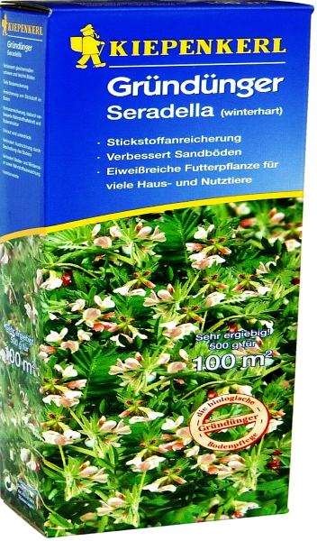 500g Kiepenkerl Gründünger Seradella Futterpflanze