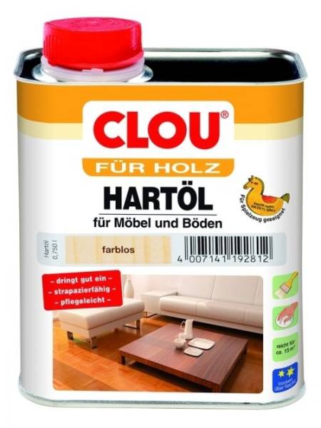 2x 2,5L Clou Hartöl farblos