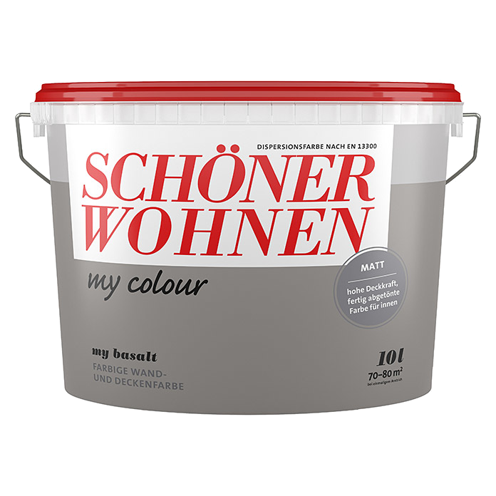 10L Schöner Wohnen My Colour Wandfarbe My Basalt | Wandfarben | Farben &  Lacke | Baumarkt-Onlinehandel