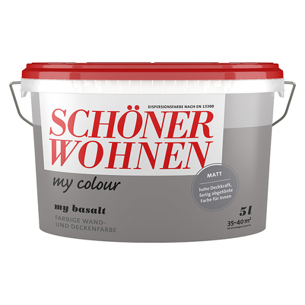 5L Schöner Wohnen My Colour Wandfarbe My Basalt