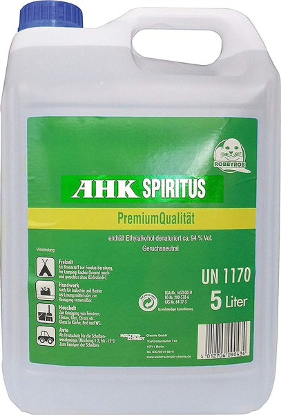 5L AHK Spiritus - Premium-Qualität