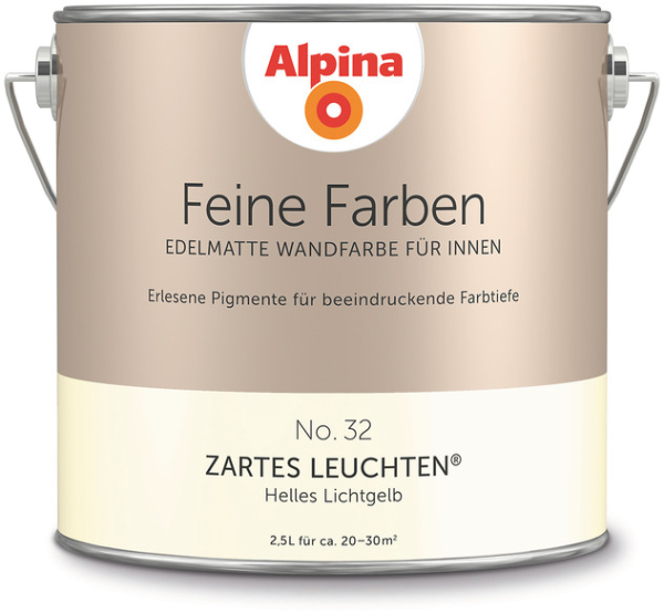 2,5L ALPINA Feine Farben Zartes Leuchten No.32