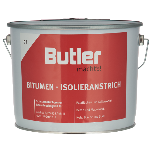 5L Butler Bitumen-Isolieranstrich lösemittelhaltig