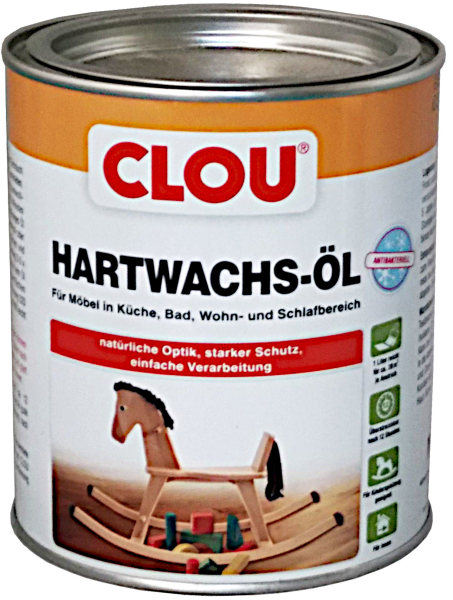 750ml Clou Hartwachs-Öl antibakt farblos