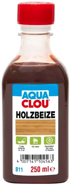250ml Clou Aqua Beize eiche