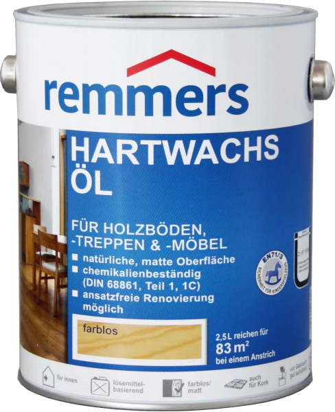 750ml Remmers Hartwachs-Öl Farblos