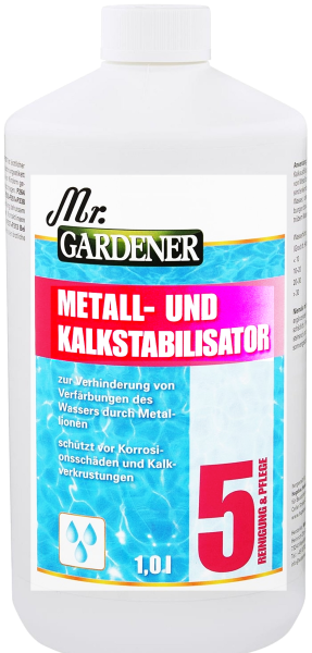 1L Mr.Gardener Metall- und Kalkstabilisator