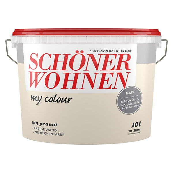 10L Schöner Wohnen My Colour Wandfarbe My Peanut