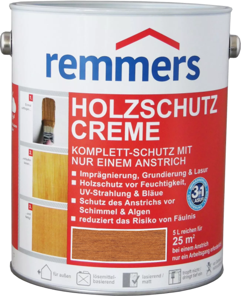 5L Remmers Holzschutz Creme Teak