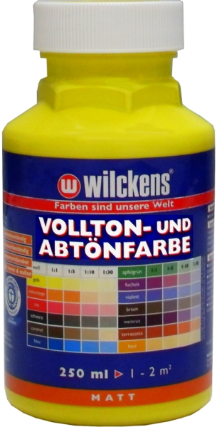 250ml WILCKENS Vollton- und Abtönfarbe gelb