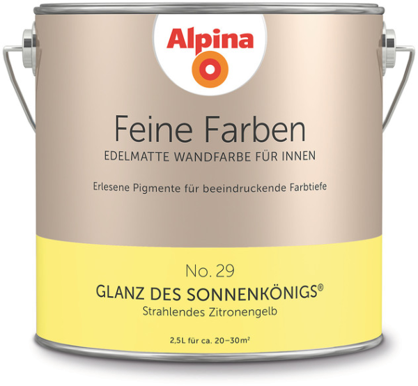 2,5L ALPINA Feine Glanz des Sonnenkönigs No.29