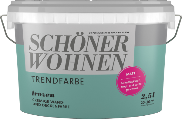 2,5L Schöner Wohnen -Trend Wandfarbe matt Frozen