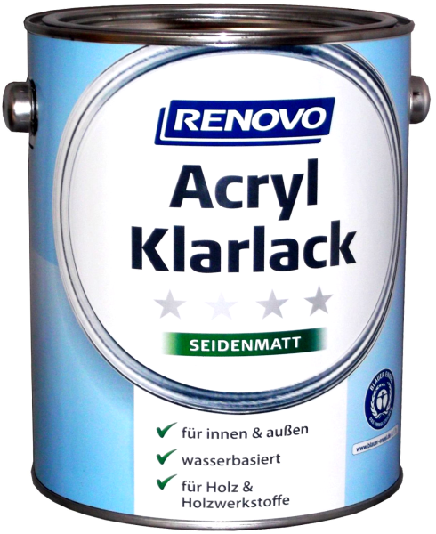 2,5L Renovo Acryl Klarlack seidenmatt